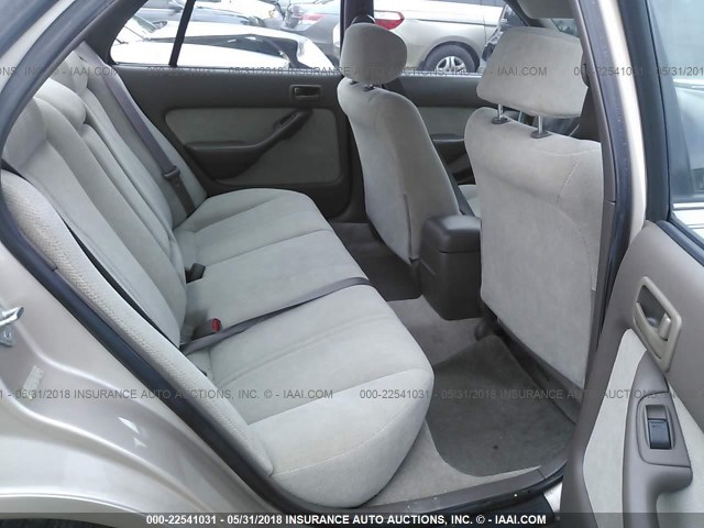 4T1BG12K0TU690642 - 1996 TOYOTA CAMRY DX/LE/XLE ოქროსფერი ფოტო 8