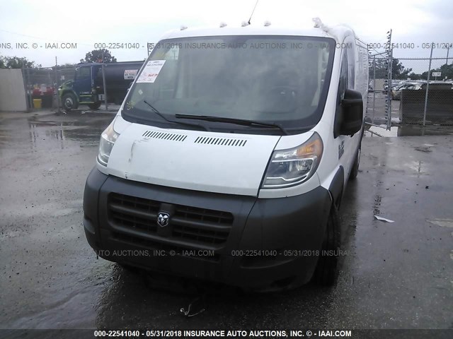 3C6TRVAG7HE513560 - 2017 RAM PROMASTER 1500 1500 STANDARD WHITE photo 6