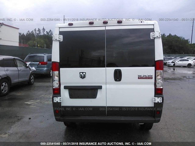 3C6TRVAG7HE513560 - 2017 RAM PROMASTER 1500 1500 STANDARD WHITE photo 8