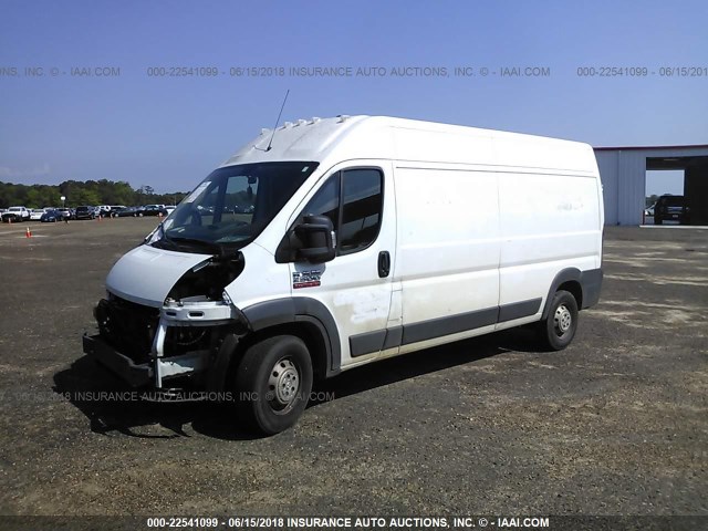 3C6TRVDG2HE515101 - 2017 RAM PROMASTER 2500 2500 HIGH WHITE photo 2