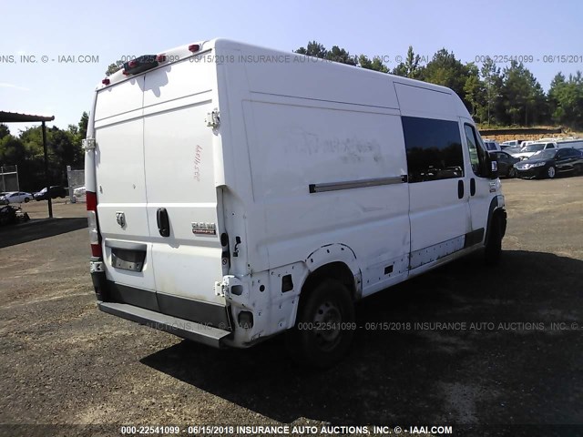 3C6TRVDG2HE515101 - 2017 RAM PROMASTER 2500 2500 HIGH WHITE photo 4