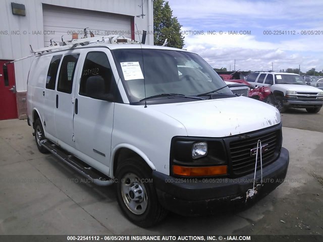 1GTGG25V241900795 - 2004 GMC SAVANA G2500 WHITE photo 1