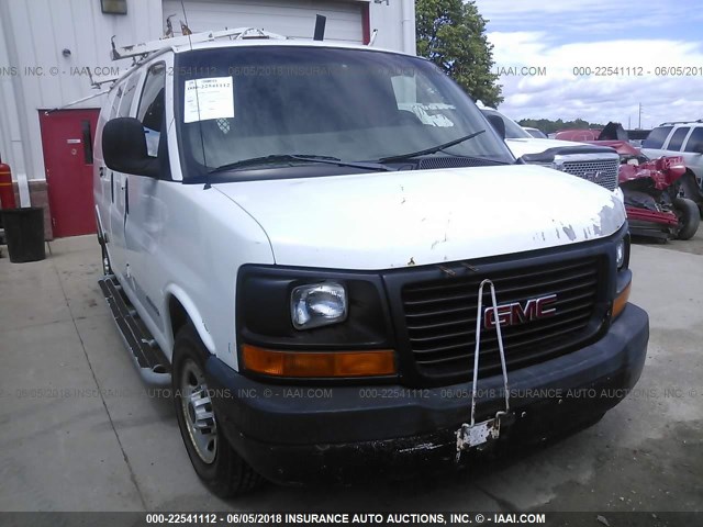 1GTGG25V241900795 - 2004 GMC SAVANA G2500 WHITE photo 6