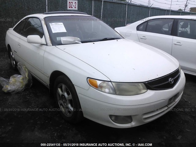 2T1CF28P5XC163722 - 1999 TOYOTA CAMRY SOLARA SE/SLE WHITE photo 1