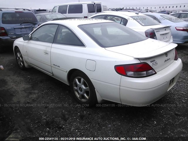 2T1CF28P5XC163722 - 1999 TOYOTA CAMRY SOLARA SE/SLE 白色 照片 3