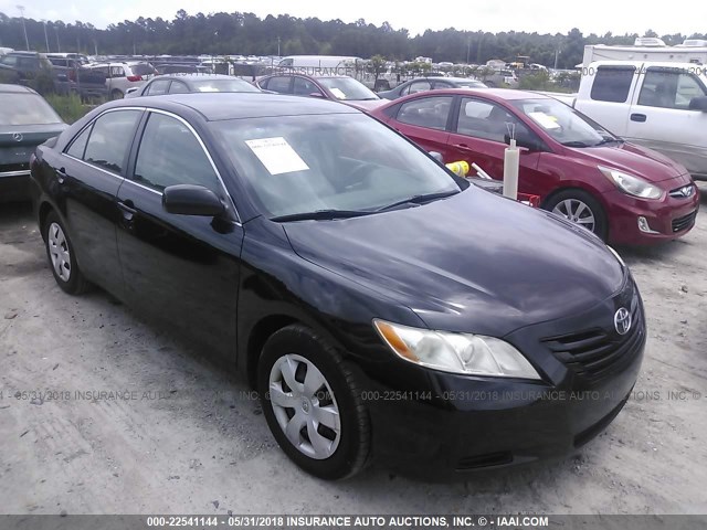4T4BE46K18R017096 - 2008 TOYOTA CAMRY CE/LE/XLE/SE BLACK photo 1