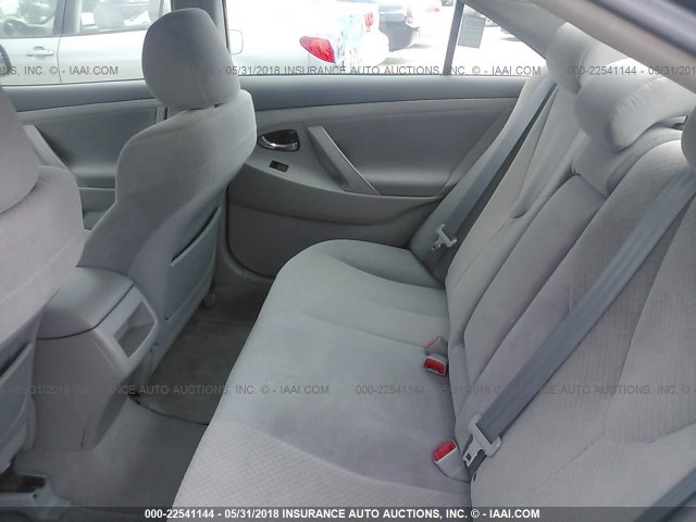 4T4BE46K18R017096 - 2008 TOYOTA CAMRY CE/LE/XLE/SE BLACK photo 8