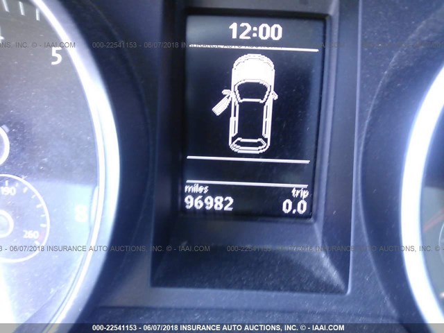 WVWBA7AJ9AW416259 - 2010 VOLKSWAGEN GOLF Light Blue photo 7