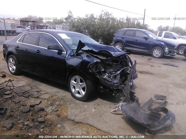 1G1ZB5E09CF305028 - 2012 CHEVROLET MALIBU LS Mavi foto 1