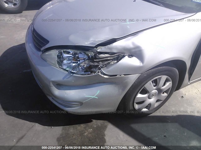4T1BE32K14U329665 - 2004 TOYOTA CAMRY LE/XLE/SE ვერცხლისფერი ფოტო 6