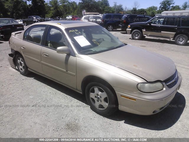 1G1NE52J53M512465 - 2003 CHEVROLET MALIBU LS GOLD photo 1