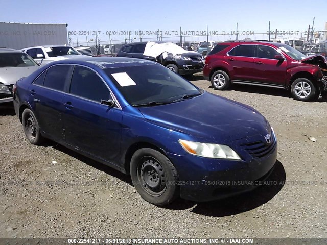 4T1BE46K99U295465 - 2009 TOYOTA CAMRY SE/LE/XLE BLUE photo 1