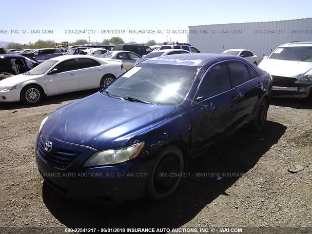 4T1BE46K99U295465 - 2009 TOYOTA CAMRY SE/LE/XLE BLUE photo 2