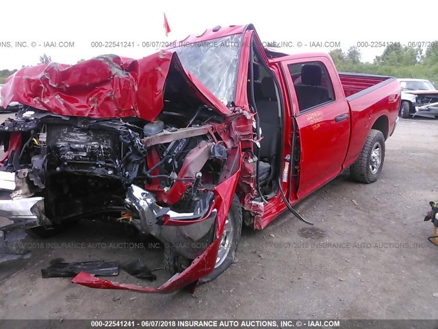 3C6TR5CT4DG549571 - 2013 RAM 2500 ST RED photo 2