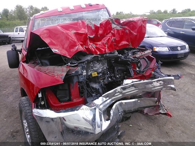 3C6TR5CT4DG549571 - 2013 RAM 2500 ST RED photo 6