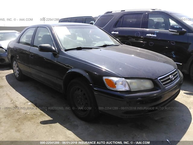 4T1BG22K51U109249 - 2001 TOYOTA CAMRY CE/LE/XLE BLACK photo 1