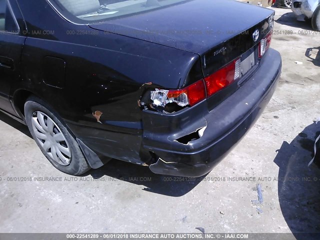 4T1BG22K51U109249 - 2001 TOYOTA CAMRY CE/LE/XLE BLACK photo 6