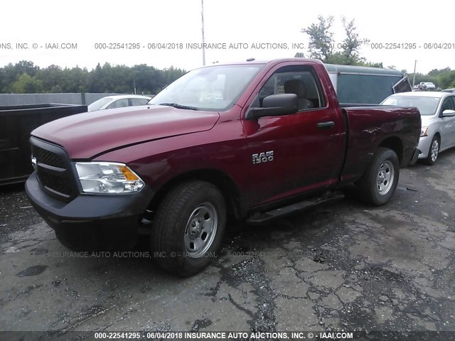 3C6JR6AG0FG632808 - 2015 RAM 1500 ST RED photo 2