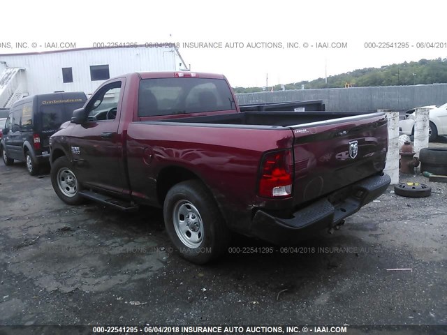 3C6JR6AG0FG632808 - 2015 RAM 1500 ST RED photo 3