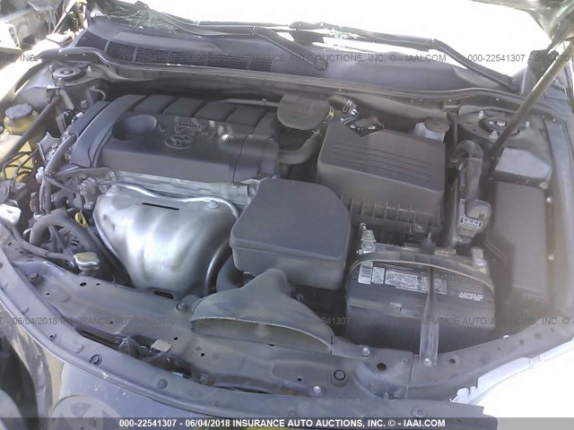 4T4BF3EK7BR148145 - 2011 TOYOTA CAMRY SE/LE/XLE BLACK photo 10