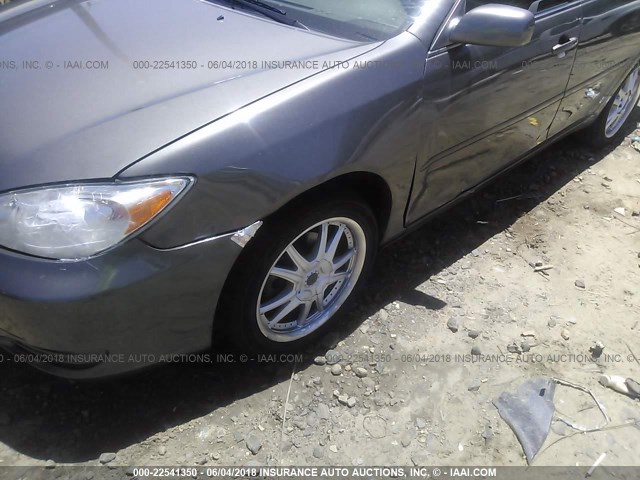 4T1BE32KX4U926930 - 2004 TOYOTA CAMRY LE/XLE/SE ნაცრისფერი ფოტო 6