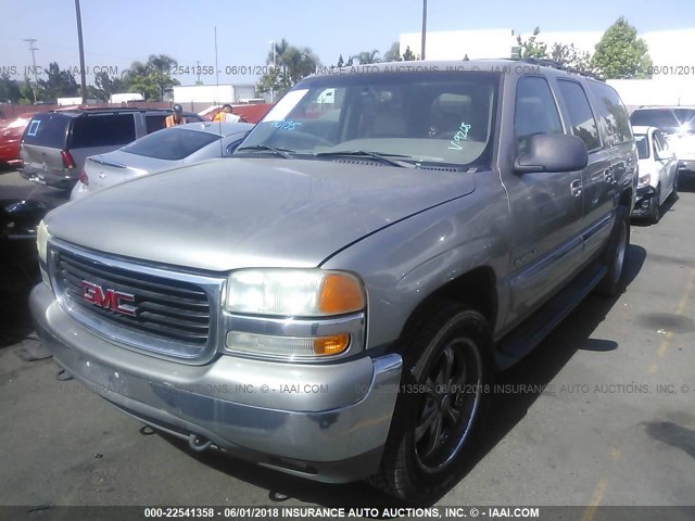 3GKFK16ZX2G269268 - 2002 GMC YUKON XL K1500 TAN photo 2