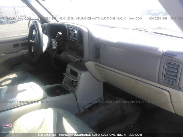 3GKFK16ZX2G269268 - 2002 GMC YUKON XL K1500 TAN photo 5