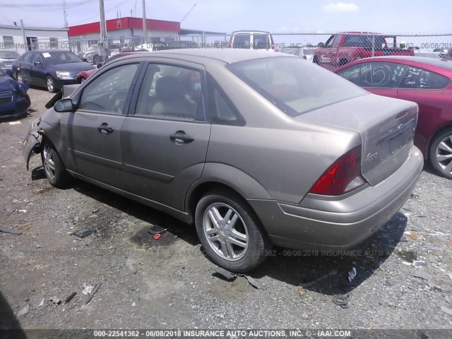 1FAFP34344W140542 - 2004 FORD FOCUS SE COMFORT/SE SPORT BROWN photo 3