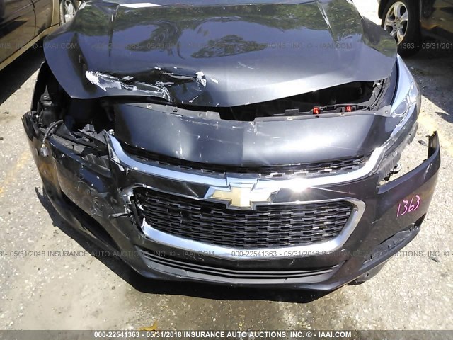 1G11C5SL5FF133240 - 2015 CHEVROLET MALIBU 1LT 灰色 照片 6