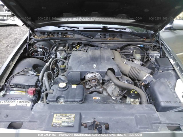 2MEFM74W73X608009 - 2003 MERCURY GRAND MARQUIS GS GRAY photo 10