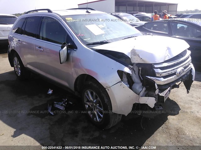 2FMDK3KC0CBA45507 - 2012 FORD EDGE LIMITED SILVER photo 1