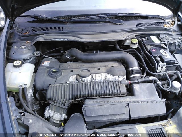 YV1MW682272271904 - 2007 VOLVO V50 T5 GRAY photo 10