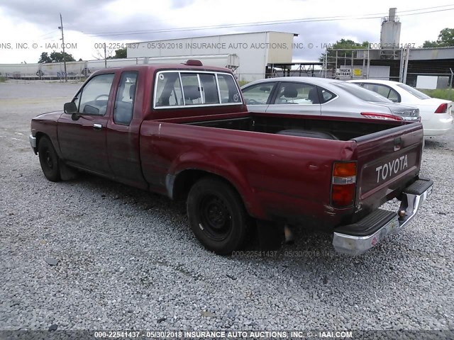 JT4VN93D1R5041134 - 1994 TOYOTA PICKUP 1/2 TON EXTRA LONG WHEELBASE/1/2 TON EXTRA LONG WHEELBASE DX MAROON photo 3