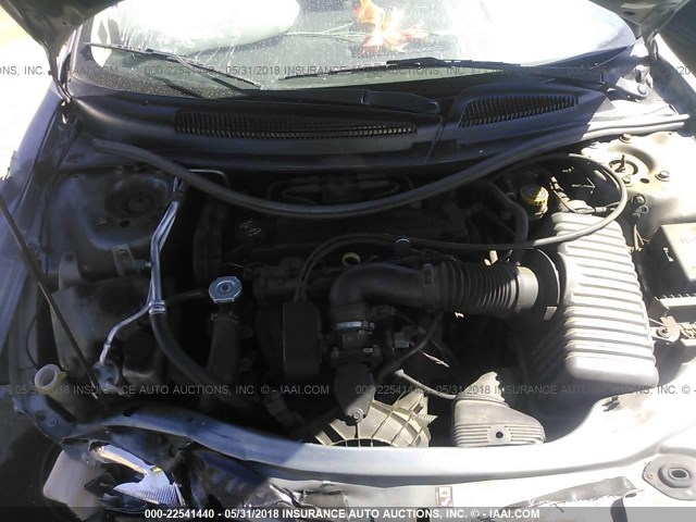 1B3EL46XX6N278183 - 2006 DODGE STRATUS SXT BLUE photo 10