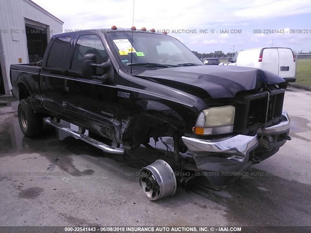 1FTSW31F32EC82460 - 2002 FORD F350 SRW SUPER DUTY BLACK photo 6