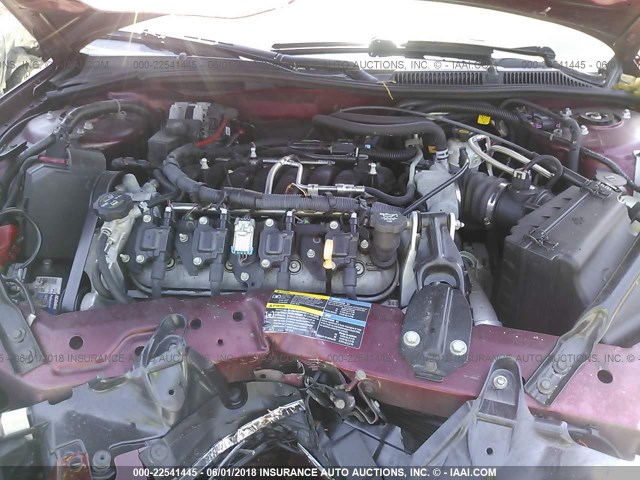 2G1WD58C479414871 - 2007 CHEVROLET IMPALA SUPER SPORT RED photo 10