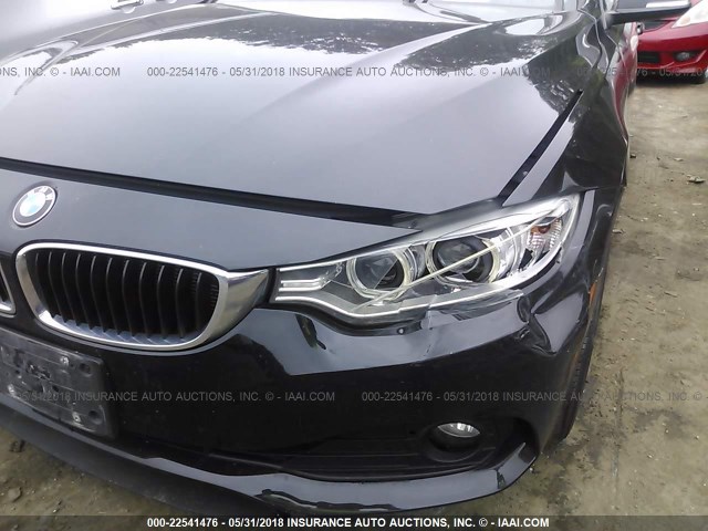 WBA3N9C59EK245835 - 2014 BMW 428 XI BLACK photo 6