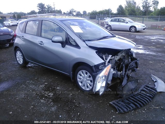 3N1CE2CP8EL402980 - 2014 NISSAN VERSA NOTE S/S PLUS/SV/SL GRAY photo 1