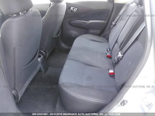 3N1CE2CP8EL402980 - 2014 NISSAN VERSA NOTE S/S PLUS/SV/SL GRAY photo 8