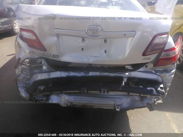 4T1BE46K67U140983 - 2007 TOYOTA CAMRY NEW GENERAT CE/LE/XLE/SE SILVER photo 6