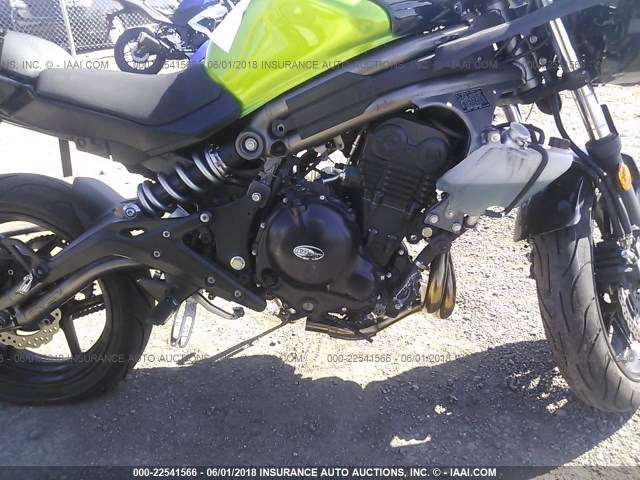 JKAEXEE10CDA02583 - 2012 KAWASAKI EX650 EC BLACK photo 8