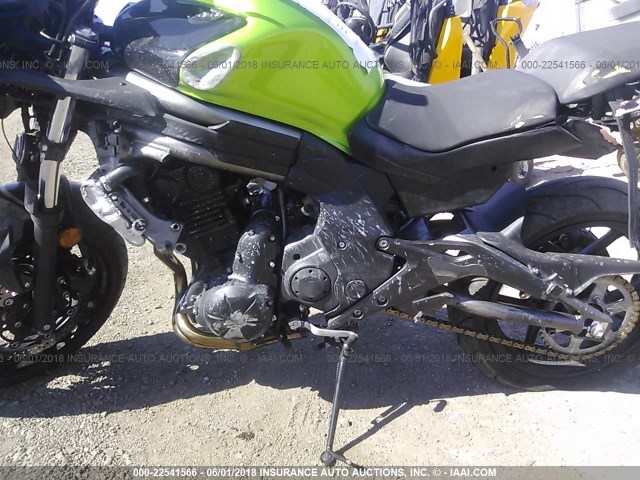 JKAEXEE10CDA02583 - 2012 KAWASAKI EX650 EC BLACK photo 9