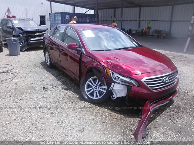 5NPE24AF5GH271224 - 2016 HYUNDAI SONATA SE 红色 照片 1