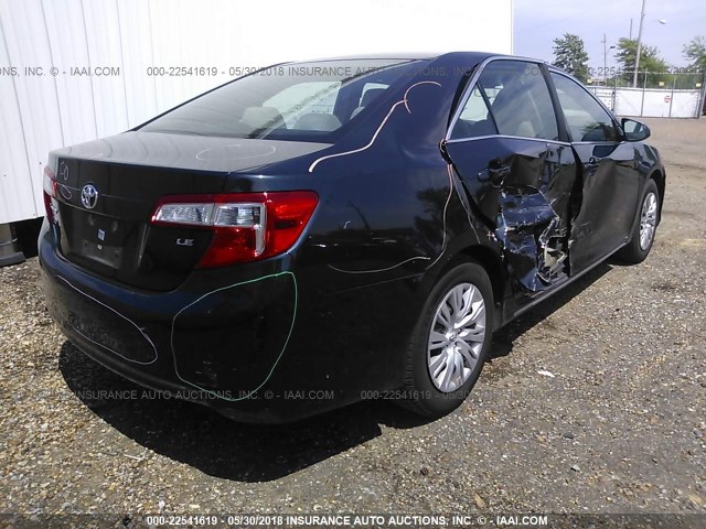 4T4BF1FK4ER389183 - 2014 TOYOTA CAMRY L/SE/LE/XLE 蓝色 照片 4