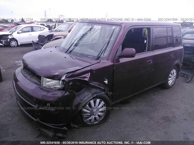 JTLKT324950215647 - 2005 TOYOTA SCION XB Bordo foto 2