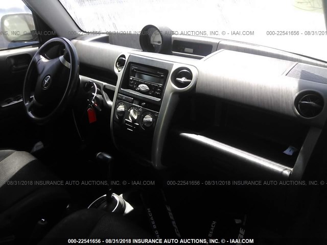 JTLKT324950215647 - 2005 TOYOTA SCION XB Bordo foto 5