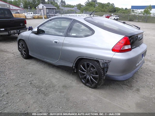 JHMZE14725S000145 - 2005 HONDA INSIGHT SILVER photo 3