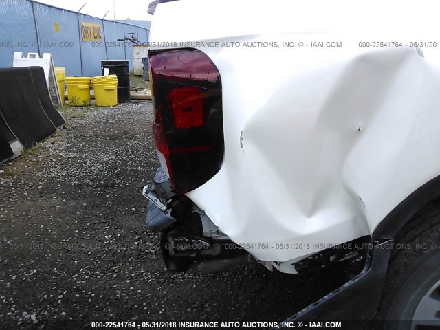 5FPYK3F53HB003772 - 2017 HONDA RIDGELINE RTL WHITE photo 6