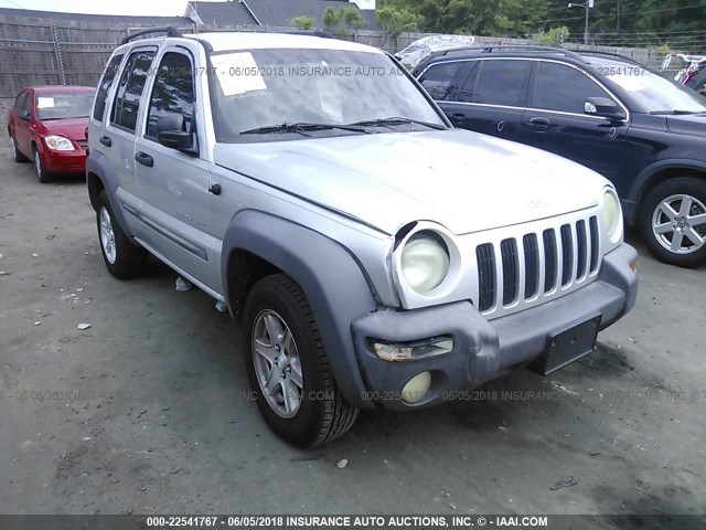 1J4GK48K73W730537 - 2003 JEEP LIBERTY SPORT/FREEDOM ვერცხლისფერი ფოტო 6