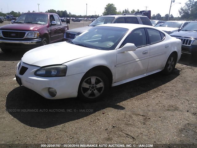 2G2WP552X61108687 - 2006 PONTIAC GRAND PRIX WHITE photo 2